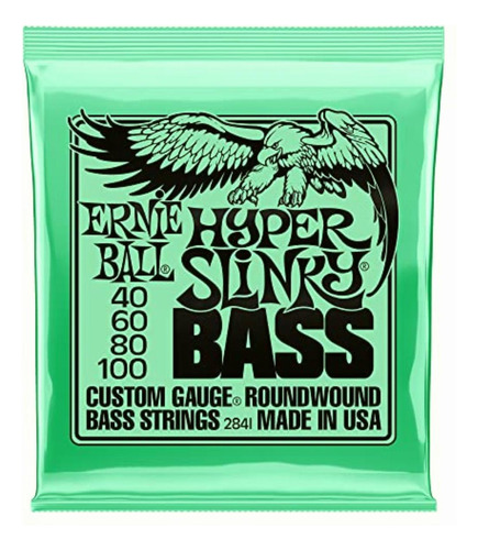 Ernie Ball Hyper Slinky Cuerdas Para Bajo Eléctrico,