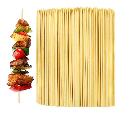 Palitos Brochette 20cm X 1000 Unidades Finger Food