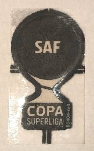 Imagen 4 de 4 de Parche Oficial Copa Súperliga Argentina De Fútbol