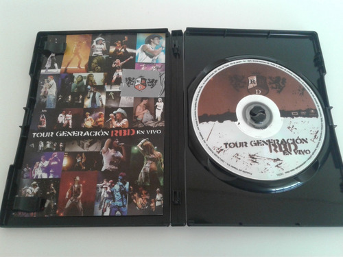 Dvd - Rbd - Tour Generación En Vivo