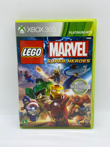 Lego Marvel Super Heroes Xbox 360 Usado Original Físico