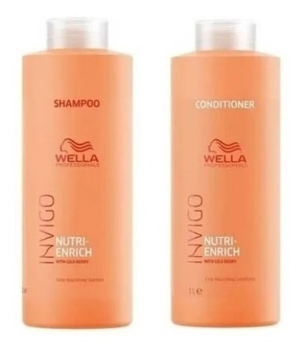 Nutri Enrich Wella Champu Y Acondicionador Litro