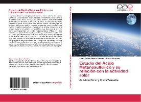 Libro Estudio Del Cido Metanosulf Rico Y Su Relaci N Con ...