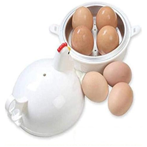 Cnnrug Egg Boiler 4 Egg Boiler Eggs Steamer Chickens Sh...