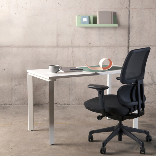 Mesa de trabalho Space 140x60 Natura/blanco Form