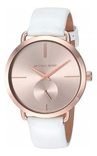 Michael Kors Womens Portia Reloj Blanco Mk2660