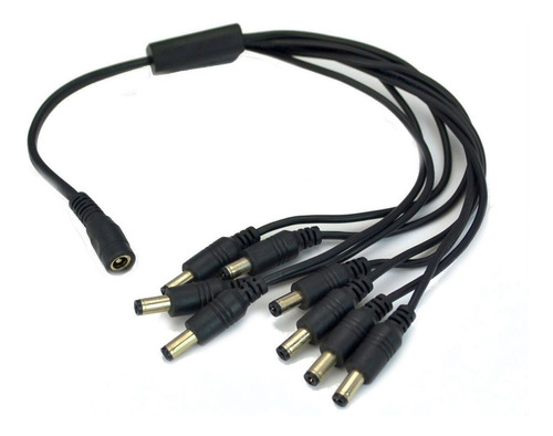 Splitter 1 A 8 Cable 5,5 Mm Camaras Cctv Seguridad  Easybuy 