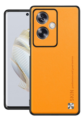 For Oppo A79 5g Ultra Slim Pu Matte Shockproof Back Case