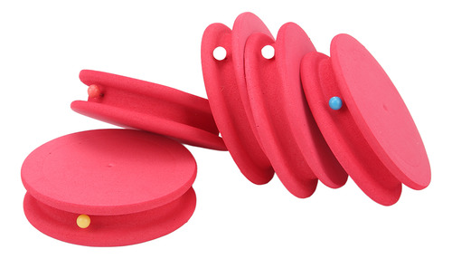 Bobina De Pesca De Espuma Rosa, 10 Bobinas Multiusos