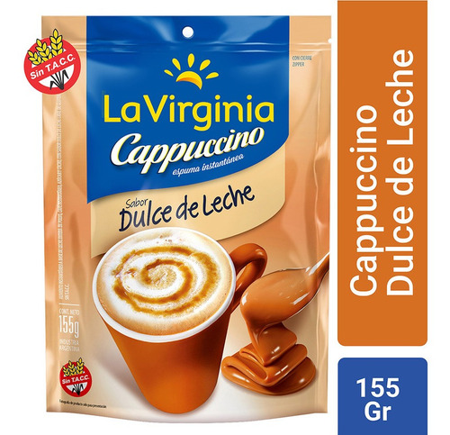 La Virginia Cappuccino Dulce De Leche Doypack 155g