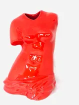 Comprar Florero \u002F Escultura Afrodita Sin Cabeza Color Rojo Florero Escultura Afrodita Sin Cabeza
