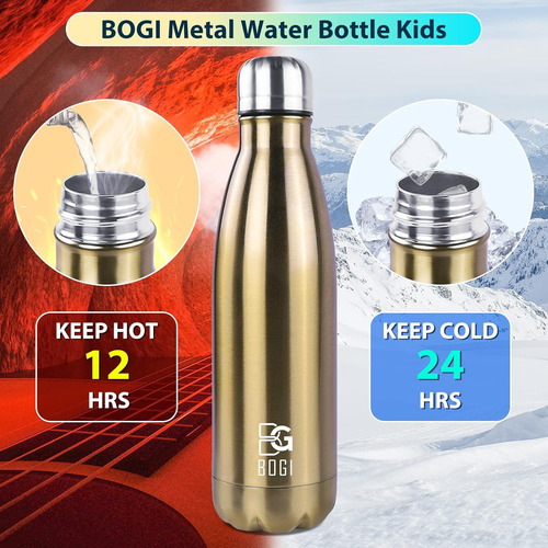 Botella De Agua Aislada De 25 Oz De Doble Pared De Acer...