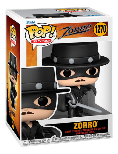 Funko Pop El Zorro 1270 Pop Television Original Scarlet Kids