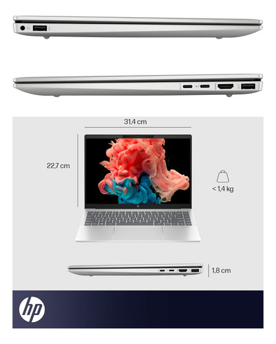 Hp Pavilion Plus 14-ew0001la Core I5-1335u 16gb Ram 512gb 14