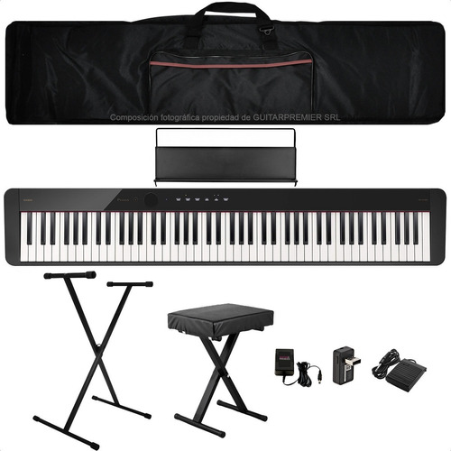 Piano Digital Casio Privia Px-s1100 Pedal Pie Funda Banco