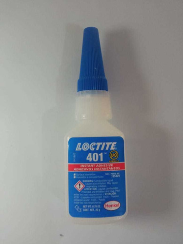 Pega Instantánea Loctite 401 Original 20g