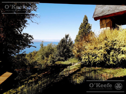 Imagen 3 de 30 de Casa En Venta Barrio Cerrado Antu Hue, Con Excelente Vista Al Lago En Bariloche