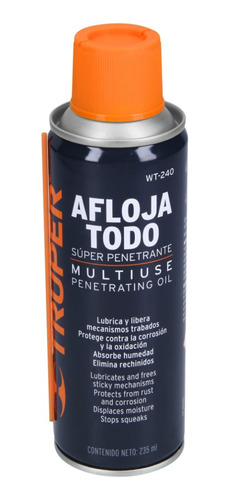 Aceite Aflojatodo 235 Ml (8 Oz)truper