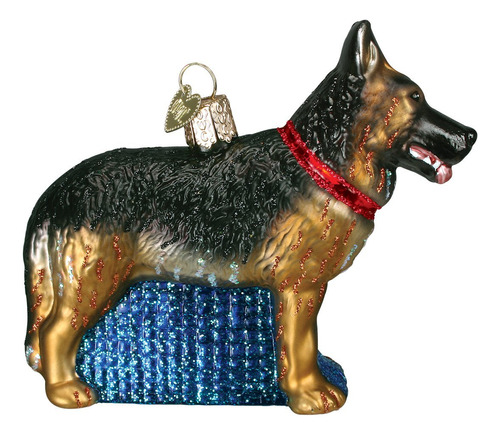 Old World Christmas Dog Collection - Adornos De Cristal Sopl