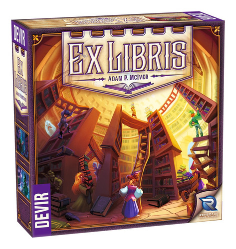 Juego De Mesa - Ex Libris - Aldea Juegos