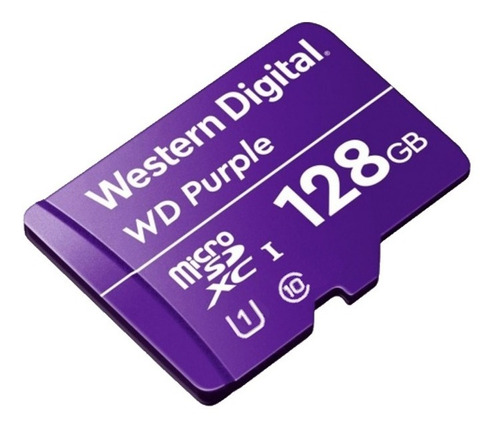 Memoria Microsd 128gb Videovigilancia Westerdigital Clase 10