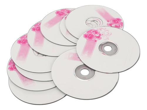 Jectse Cd R Discos En Blanco, 52x 730 Mb Discos Grabables Y
