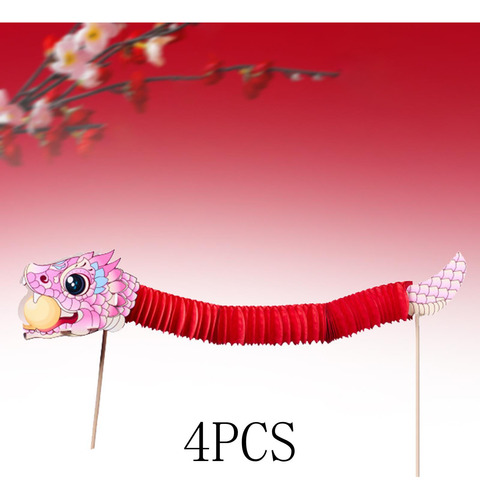 Kit De 4 Piezas De Serpientes Para Hacer Tú Mismo, Rosa