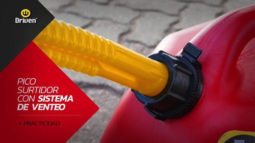 Bidon Combustible 20 Litros Nafta Diesel Driven Pico Vertedor