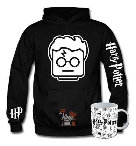 Poleron + Taza, Lego Harry Potter, Fans, Xxxl / Thekingstore