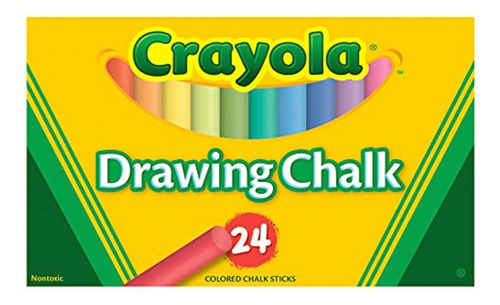 Binney & Smith Crayola(r) Drawing Chalk, Assorted Colors,
