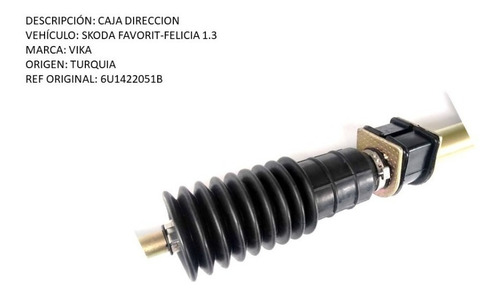 Caja Direccion Mecanica Skoda Favorit-forman-felicia-comb