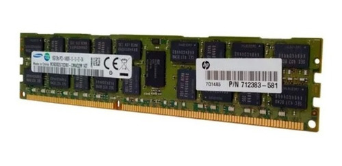 Memoria Hp 16gb Ddr3-1866 Pc3-14900 1x16gb Dimm Ecc E2q95aa (Usado)