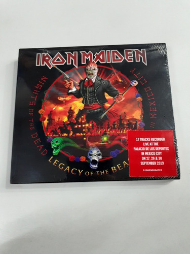 Cd Duplo - Iron Maiden - ( Legacy Of The Beast ) - Digipack