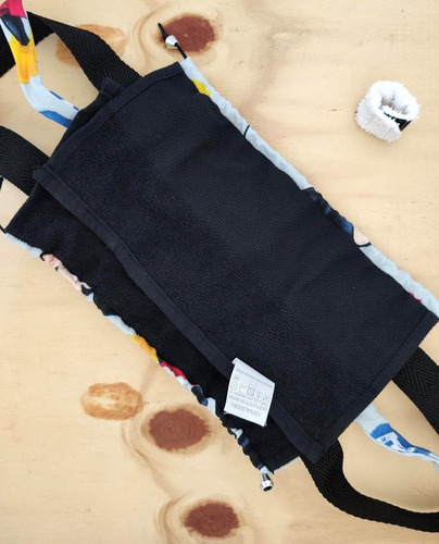 Bolsinha Toalhinha De Mão Porta Kit Higiene Bucal Infantil