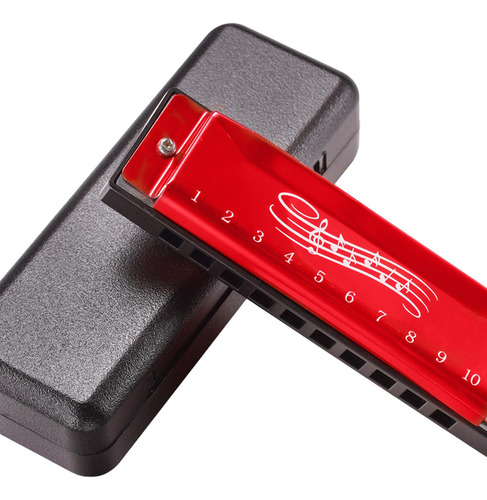 Brinquedo Para Brincar De Instrumento Musical Vermelho