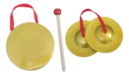 Mini Platillos De Mano Pequeños, Instrumento Gong Para 12cm