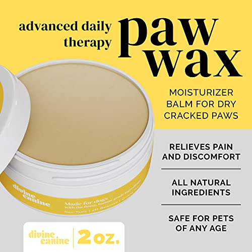Bálsamo Para Perros Paw Wax Divine Canine Supreme Lick Safe