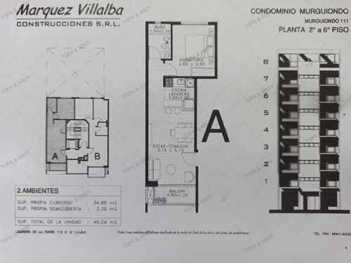 Imagen 3 de 6 de Murguiondo 111 3 Amb A Estrenar Venta Liniers