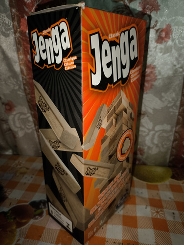 Hasbro 2019 Jenga Clásico - Juego Y 2 Sillas Infantiles (Usado)