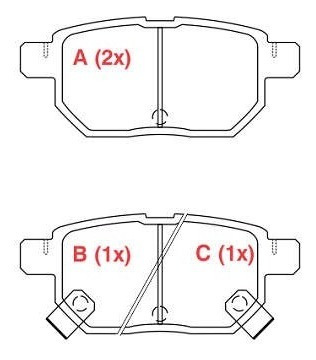 Pastilha De Freio Jac T5 Toyota Corolla Prius Willtec Pw216