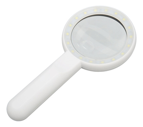 Lupa Iluminada, Led Táctil Ergonómico De 5 X 12 Aumentos, 3