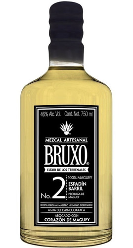 Mezcal Bruxo #2  -  750 Ml.*