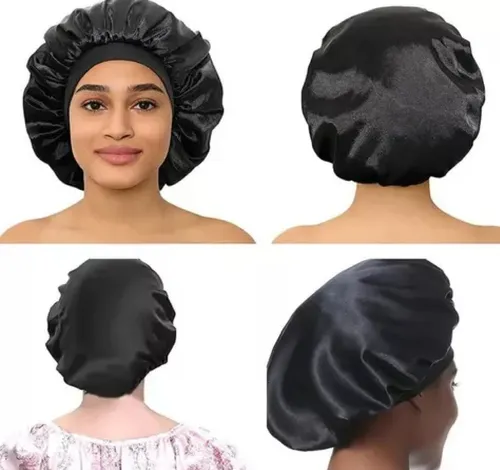Gorro Satín Para Dormir Cuidado De Cabellos Rizos Antifriz