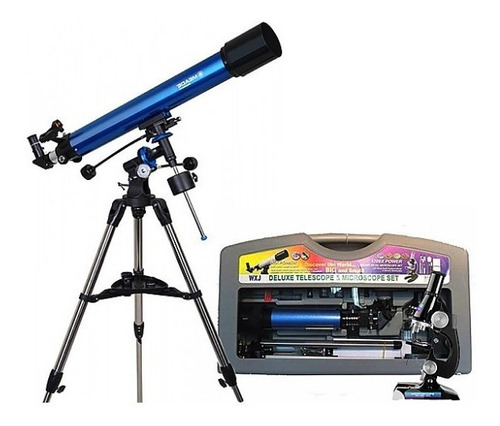 Telescopio 90x + Microscopio 1200x Helios Microcentro Lelab