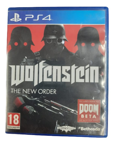 Wolfenstein The New Order Ps4 Mídia Física Original (Usado)