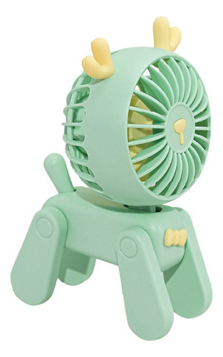 Ventilador Portátil Recargable Green Puppy (500 Mah)