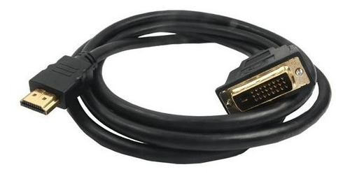 Cabo Dvi-d Dual Link X Hdmi Blindado Banhado A Ouro