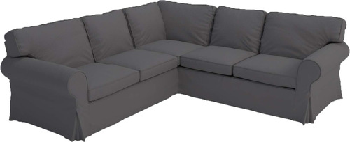 Funda Sofa Ektorp Algodon Grueso, Seccional Ikea.