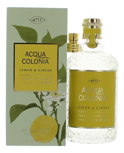 Edc 5.7 Onzas Lemon & Ginger Por 4711 Unisex En Spray