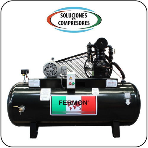 Compresor Pistón 5hp Trifásico 500l Fermon